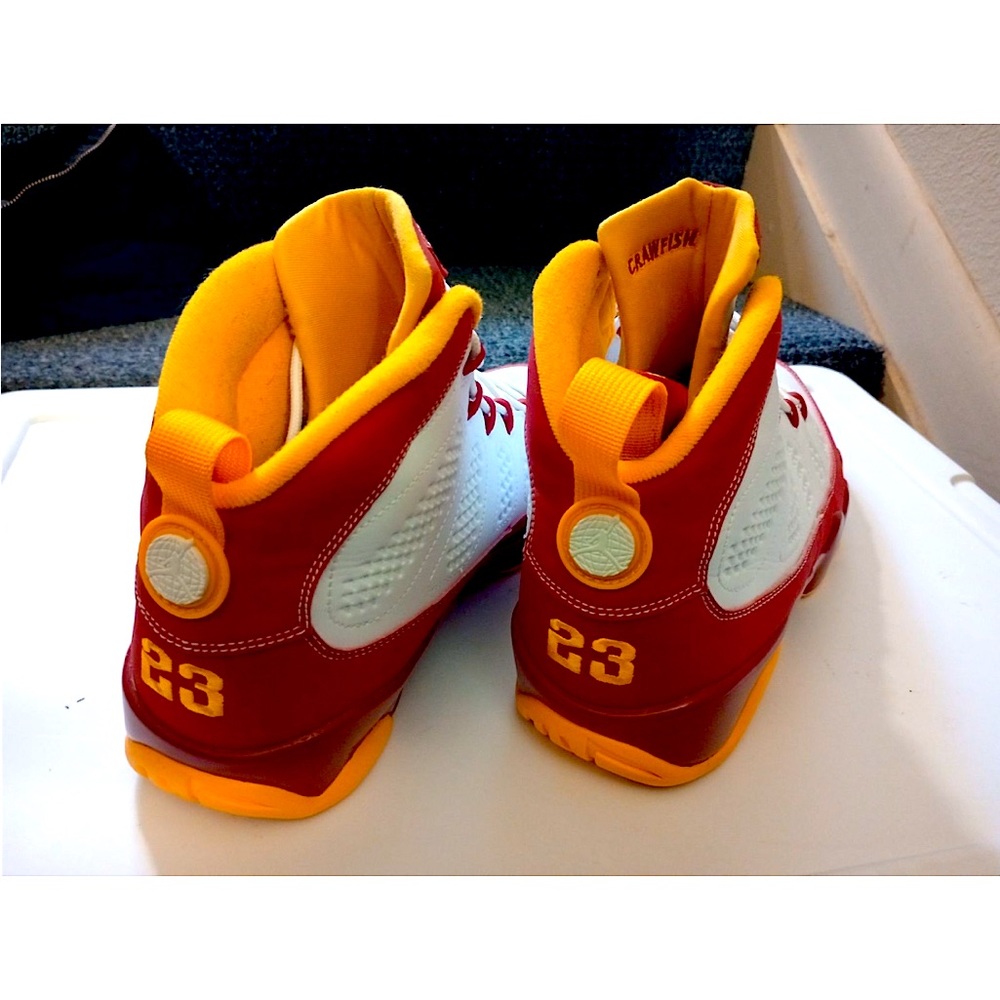 Nike Air Jordan’s crawfish Bentley elish #23  custom vintage 2011
